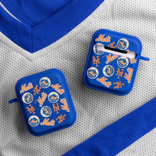 Game Time New York Mets HDX Case Cover Compatible with Apple AirPods Gen 1 & 2 (Select)