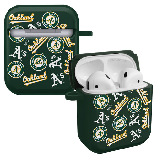 Game Time Oakland Athletics HDX Case Cover Compatible with Apple AirPods Gen 1 & 2 (Select)