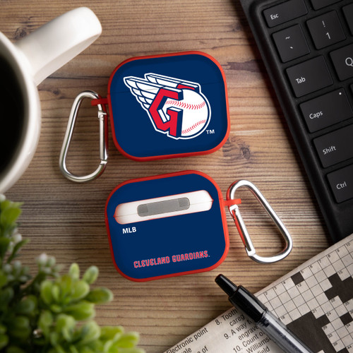 Game Time Cleveland Guardians HDX Case Cover Compatible with Apple AirPods Gen 3 (Classic)