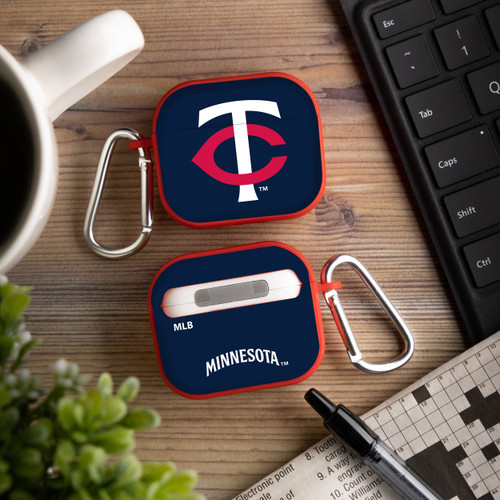 Game Time Minnesota Twins HDX Case Cover Compatible with Apple AirPods Gen 3 (Classic)