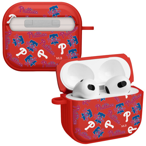 Game Time Philadelphia Phillies HDX Case Cover Compatible with Apple AirPods Gen 3 (Select)