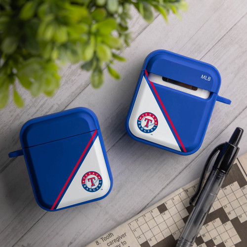 Game Time Texas Rangers Champion Series HD Case Cover Compatible with Apple AirPods Gen 1 & 2