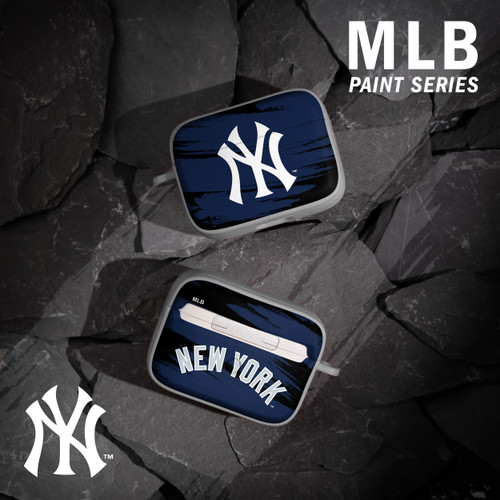 Game Time New York Yankees Paint HDX Case Cover Compatible with Apple AirPods Pro 1 & 2