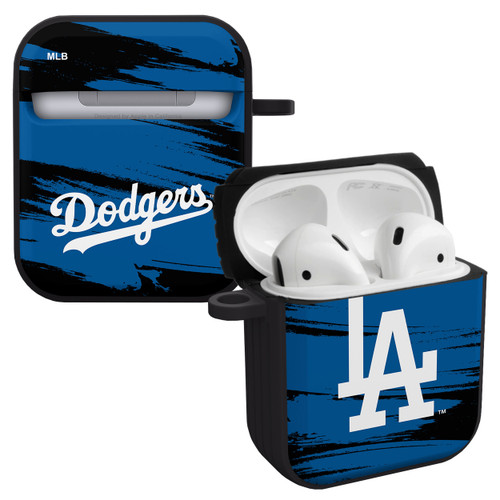 Game Time Los Angeles Dodgers Paint HDX Case Cover Compatible with Apple AirPods Gen 1 & 2