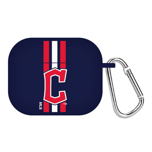 Game Time Cleveland Guardians HD Apple AirPods Gen 3 Case Cover (Stripes)