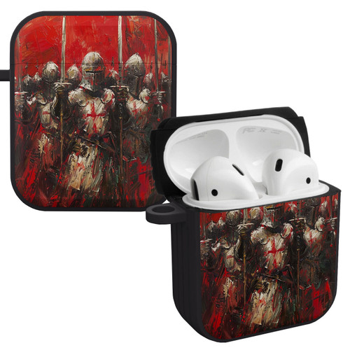 Fantasy HDX Case Cover Compatible with Apple AirPods Gen 1 & 2 (Kings Guard)