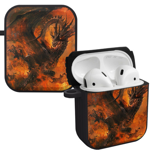 Fantasy HDX Case Cover Compatible with Apple AirPods Gen 1 & 2 (Volcanic)