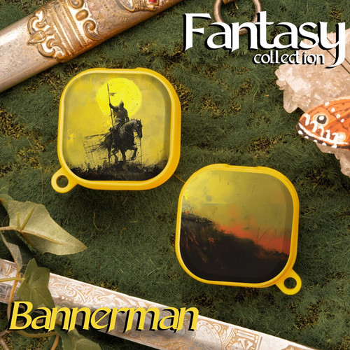 Fantasy HDX Case Cover Compatible with Samsung Galaxy Buds Pro & Buds Live (Bannerman)