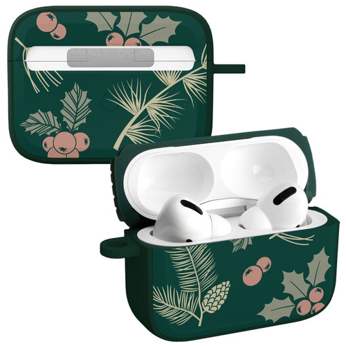 Affinity Bands Christmas HDX Case Cover Compatible with Apple AirPods Pro 1 & 2 (Holly)