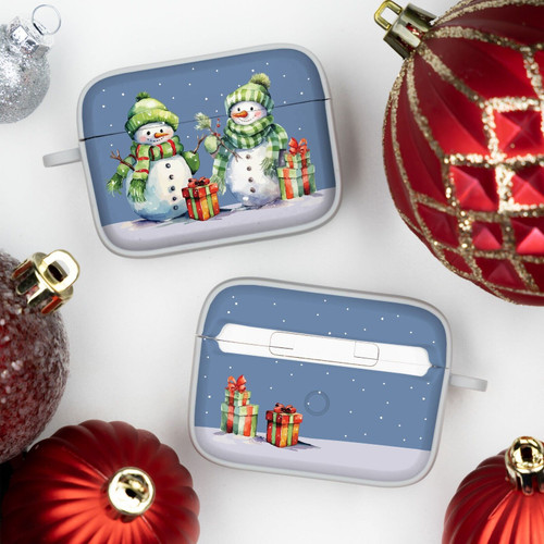 Affinity Bands Christmas HDX Case Cover Compatible with Apple AirPods Pro 1 & 2 (Snow Time Like The Present)