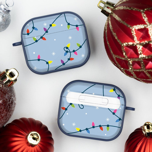Affinity Bands Christmas HDX Case Cover Compatible with Apple AirPods Gen 3 (Xmas Lights)