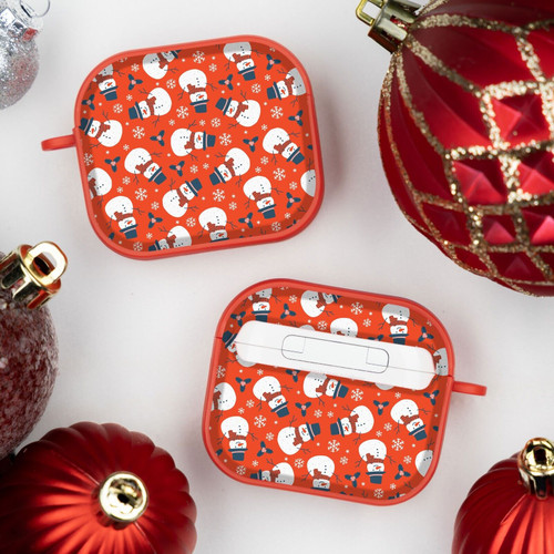 Affinity Bands Christmas HDX Case Cover Compatible with Apple AirPods Gen 3 (Jolly Snowmen)