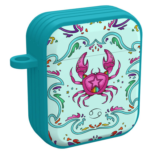 Zodiac Collection HDX Case Cover Compatible with Apple AirPods Gen 1 & 2 (Cancer)