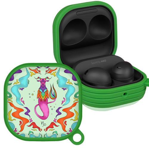 Zodiac Collection HDX Case Cover Compatible with Samsung Galaxy Buds Pro & Buds Live (Capricorn)