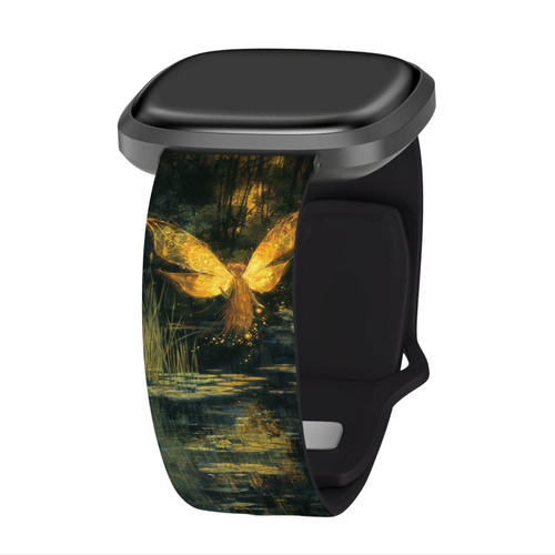 Fantasy HD Watch Band Compatible with Fitbit Versa 3 & Sense Fairy Lake