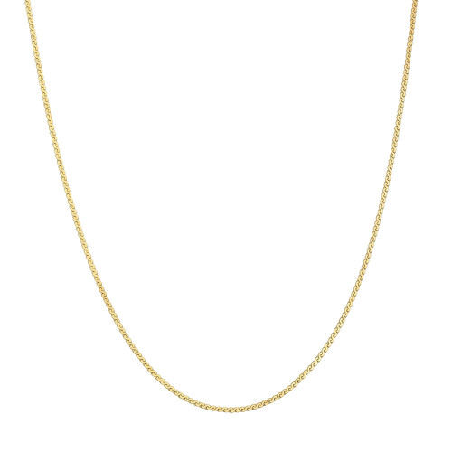 16"+2" Ania Haie Gold-Plated Sterling Silver Flat S Link Chain Necklace