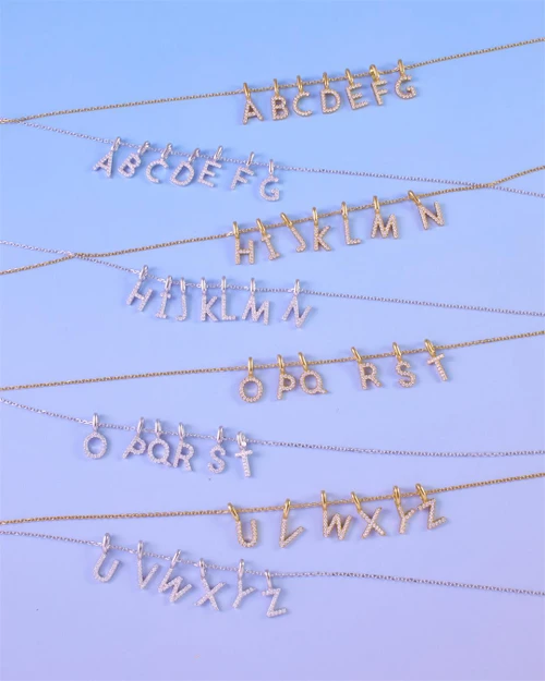 16"+3" Ania Haie Gold-Plated Sterling Silver Letter N Initial Necklace