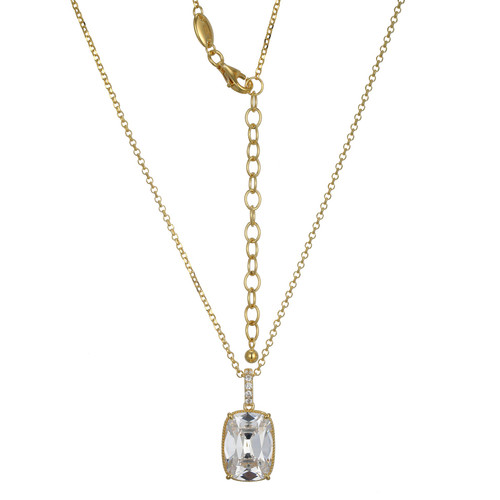 Charles Garnier Taylor Swift Gold-Plated Sterling Silver Cubic Zirconia Necklace CN0199