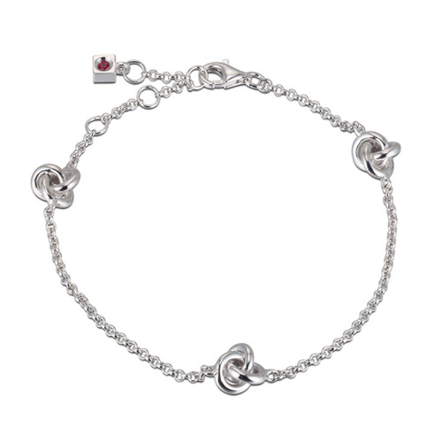 ELLE Jewelry Trefoil Sterling Silver Bracelet B0195