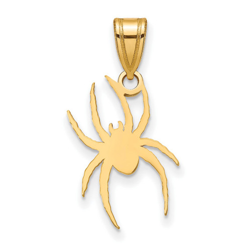 LogoArt University of Richmond Pendant - 10K Yellow Gold Large Spider