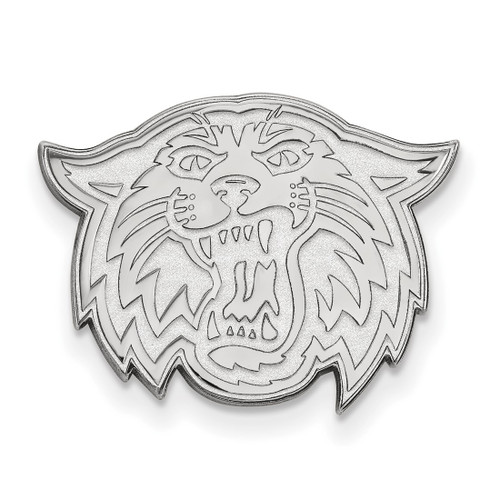 LogoArt Villanova University Lapel Pin - Rhodium-Plated 14K White Gold Wildcat