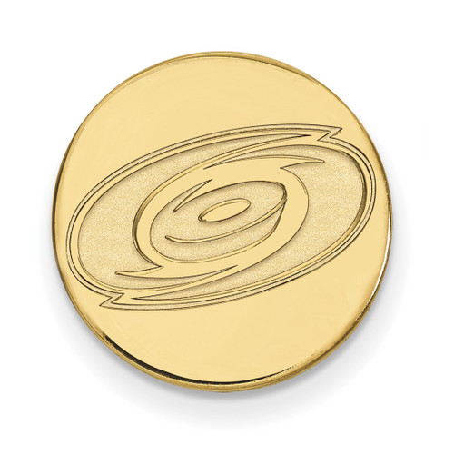 LogoArt Carolina Hurricanes Lapel Pin - 14K Yellow Gold