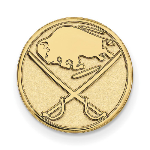 LogoArt Buffalo Sabres Lapel Pin - 14K Yellow Gold
