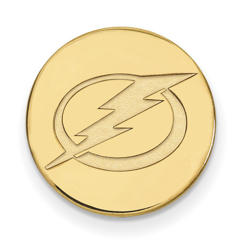 LogoArt Tampa Bay Lightning Lapel Pin - 14K Yellow Gold