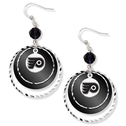 LogoArt Philadelphia Flyers Earrings - Game DAY