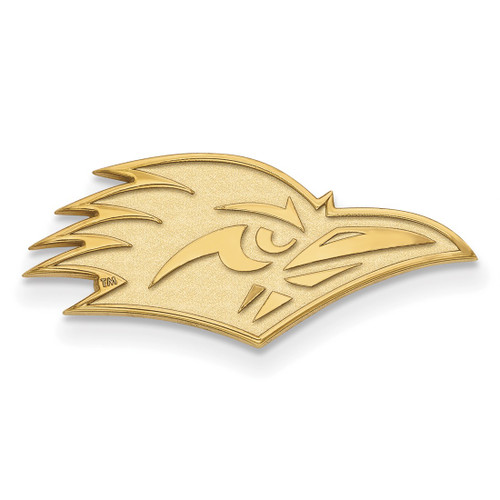 LogoArt University of Texas at San Antonio Lapel Pin - Sterling Silver Gold-Tone Roadrunner - GP004UTS