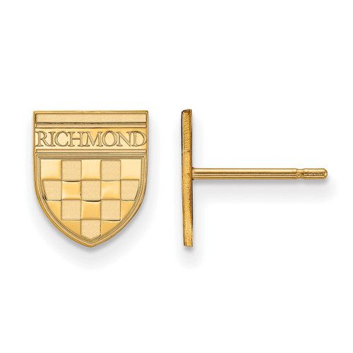 Gold-Tone University of Richmond Shield XS Stud Earrings