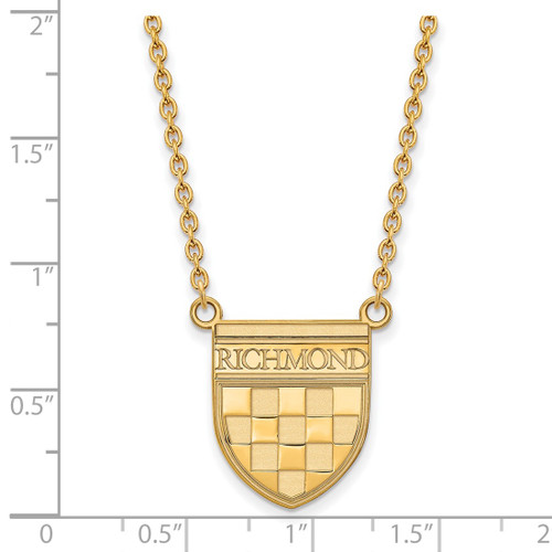 Gold-Tone Gold-Tone University of Richmond Large Split Chain Necklace - View 2