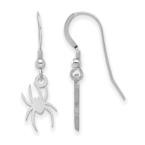 Sterling Silver University of Richmond Spider Dangle Earrings