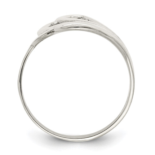 Sterling Silver Fancy Ring, 3 mm, 31 mm Top Length, 16 mm Top Width - View 2