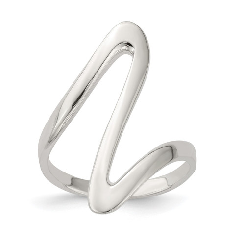 Sterling Silver Fancy Ring, 3 mm, 3 mm Wide