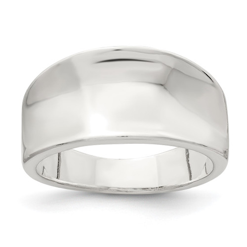Sterling Silver Polished Fancy Ring, 10 mm