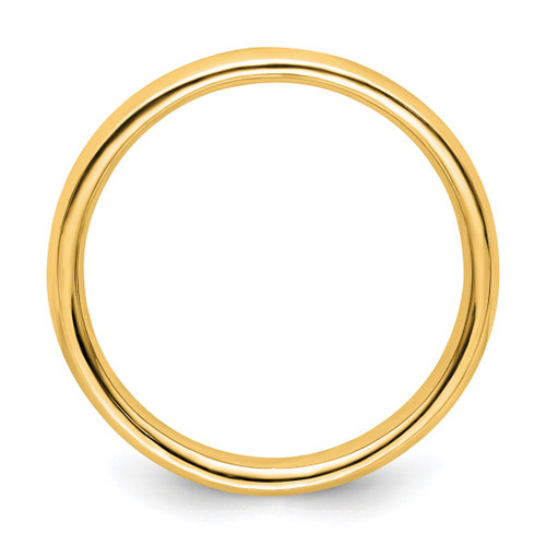 Sterling Silver Stackable Expressions Gold-Tone Polished Ring, 3.25 mm - View 2