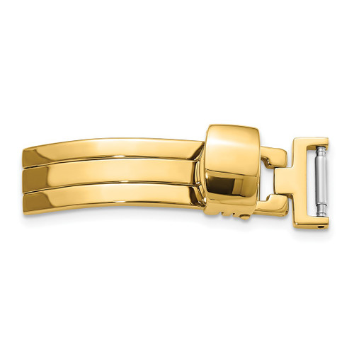 10 mm Gold-Tone Deployment Buckle
