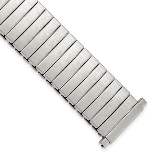 DeBeer 18-23 mm Men'S Satin Stainless Steel De-Flexo Expansion Link 6.75 Inch Watch Band