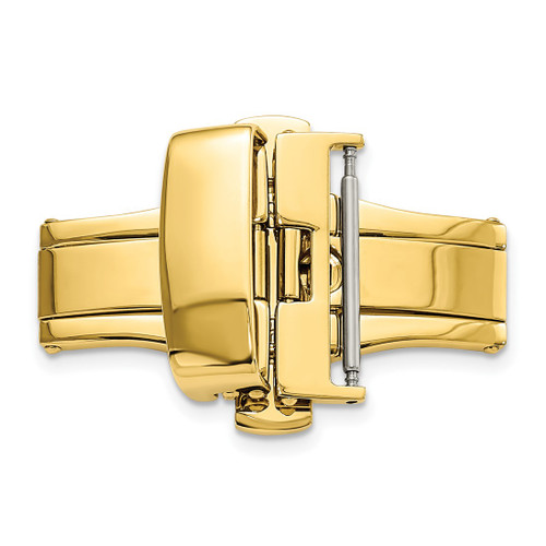 20 mm Gold-Tone Butterfly Style Deployment Buckle