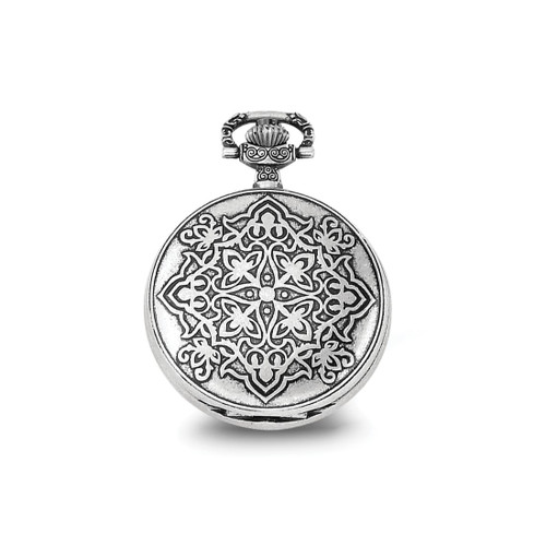Charles Hubert Antiqued Floral Design Pocket Watch, 44 mm, Quartz - XWA4460 - View 2
