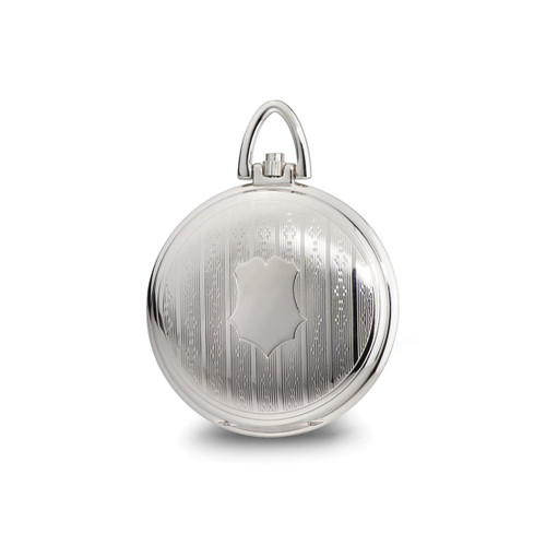 Charles Hubert Shield White Dial Pocket Watch, 42 mm, Quartz - View 2