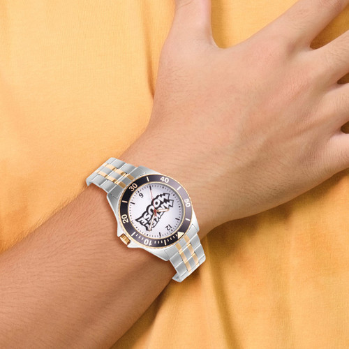 Disney Adult The Original Mickey Mouse Two-Tone Watch, 46 mm, Quartz - View 2