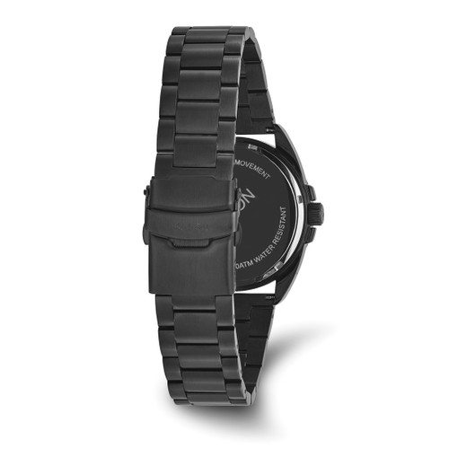 Mason Sales Stainless Steel Black Ion-Plated Black Dial Watch, 44 mm, Quartz - View 2