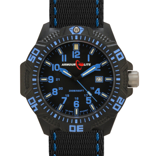 ArmourLite AL601 Caliber Series Tritium Quartz Watch — official product image 1