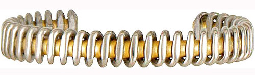 Silver Helix - Sergio Lub Handmade Cuff Bracelet