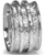 FAITH - Silver Serenity Collection - MeditationRing (Spinner Ring)