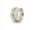 FAITH - Silver Serenity Collection - MeditationRing (Spinner Ring)