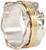 "HEAVEN" (MR540) - Gold and Silver Zen Collection - MeditationRing (Spinner Ring)