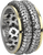"TIMELESS" (MR2693) - Eternal Jewel Collection - MeditationRing (Spinner Ring)